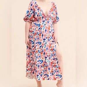 For Love And Lemons Gianna Floral Maxi Dress